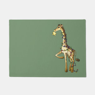 Shiny Giraffe Doormat