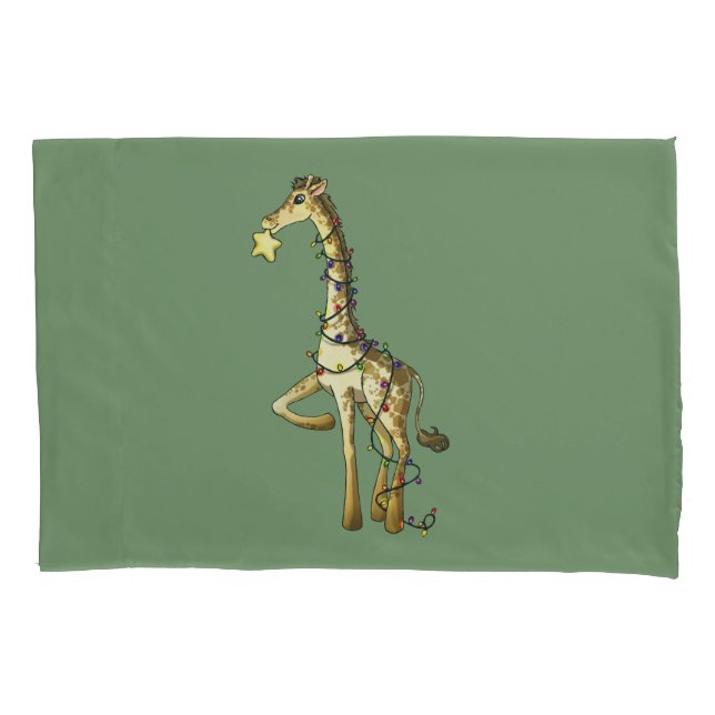 Shiny Giraffe Pillowcase (Front)