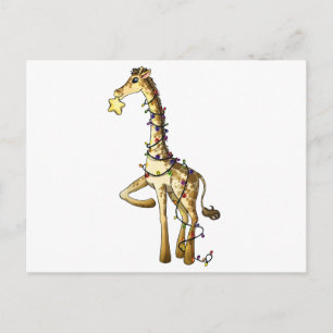 Shiny Giraffe Postcard