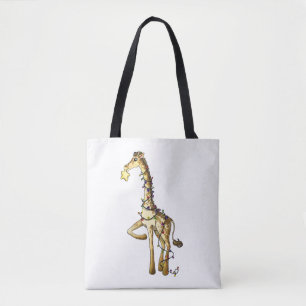 Shiny Giraffe Tote Bag