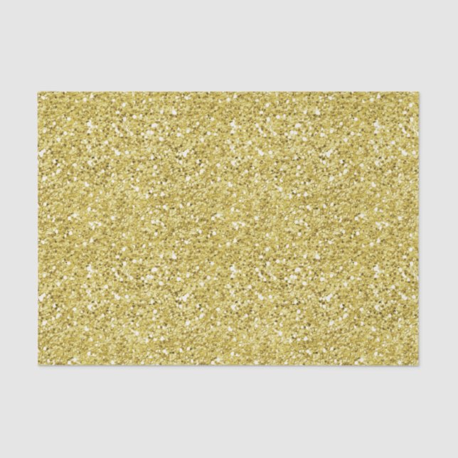 SHINY GOLD TEXTURE TISSUE PAPER (Front)