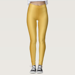 Shiny Golden Leggings