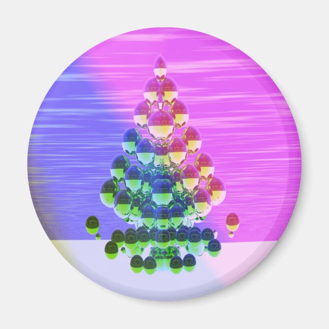 Shiny Greetings Magnet (Front)