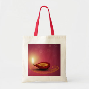 Shiny Happy Diwali Diya - Bag