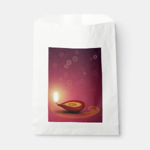 Shiny Happy Diwali Diya - Favour Bag