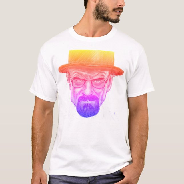 SHINY HEISENBERG - by DANYE T-Shirt (Front)