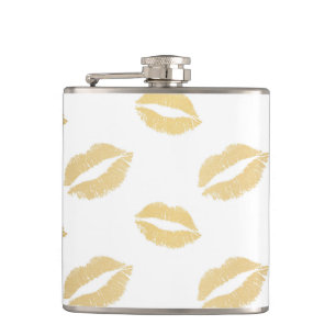 Shiny Kisses Hip Flask