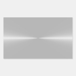 Shiny Like Steel Metal Background Template Rectangular Sticker