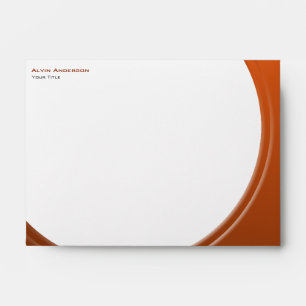 Shiny Metallic Customisable any Text Envelope