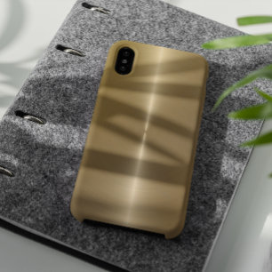 Shiny Metallic Faux Gold Background