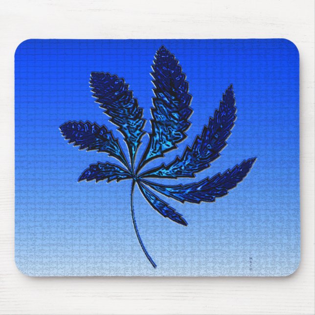 Shiny N Blue..... Mouse Pad (Front)