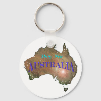 Shiny New Australia Key Ring