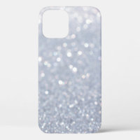 shiny of silver glitter abstract background
