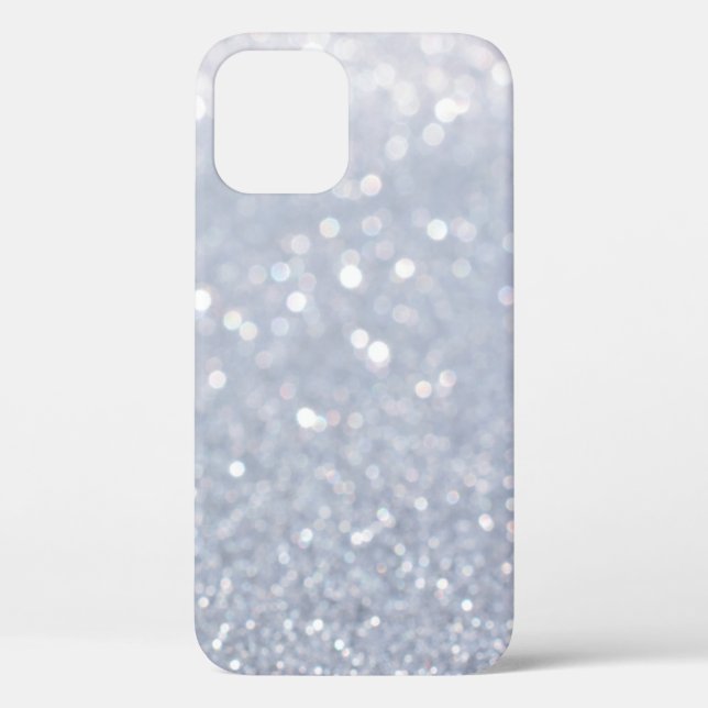 shiny of silver glitter abstract background Case-Mate iPhone case (Back)