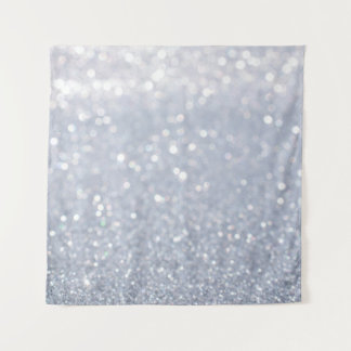 shiny of silver glitter abstract background tapestry