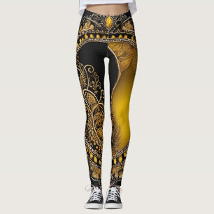 Shiny Pearl Baby  AI art  Leggings