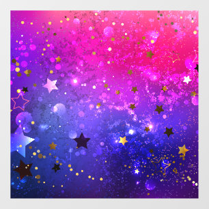 Shiny Pink Blue Background