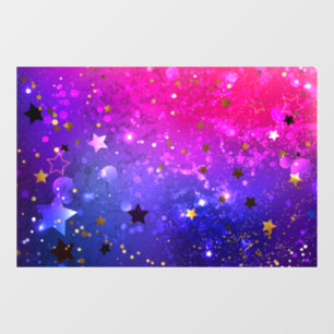 Shiny Pink Blue Background