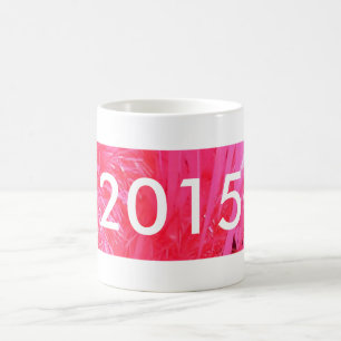 Shiny Pink Christmas Tree Coffee Mug
