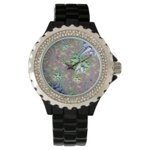 Shiny Rainbow Fractal Watch