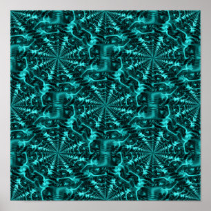 Shiny Sea webs.... Poster