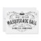 Shiny Silver Sweet 16 Masquerade Ball Invitations