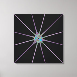 Shiny Star Canvas Print
