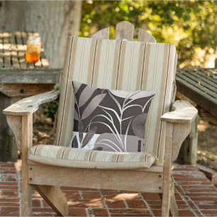 Shiny stem minimalist art Throw Pillow