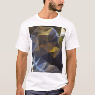 Shiny triangle vintage, diamond texture. T-Shirt