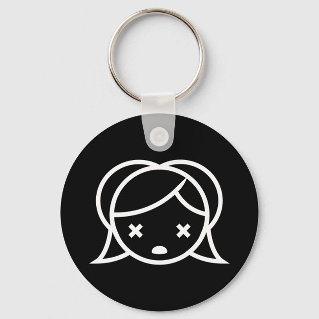 Shinyuu (girl 1) key ring (Front)