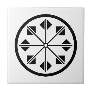 Shionada pinwheel ceramic tile