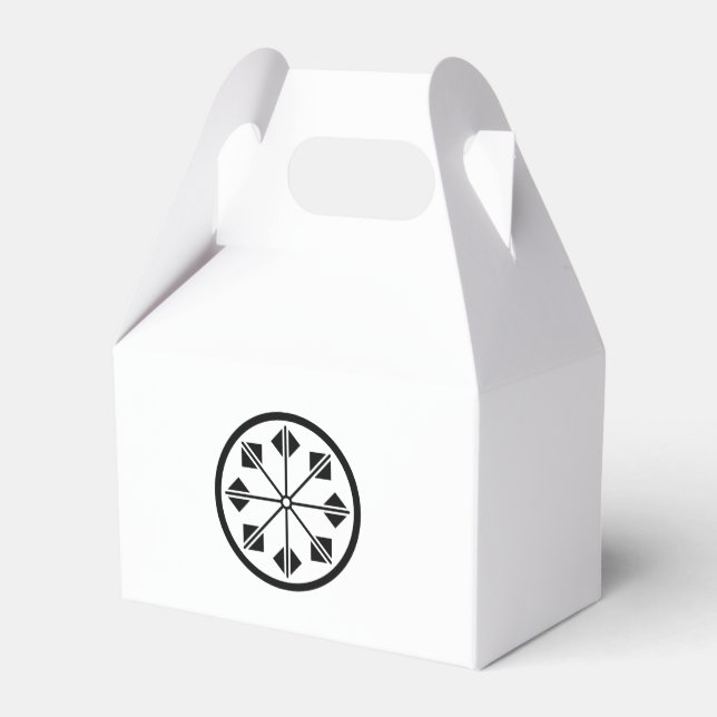 Shionada pinwheel favour box (Back Side)