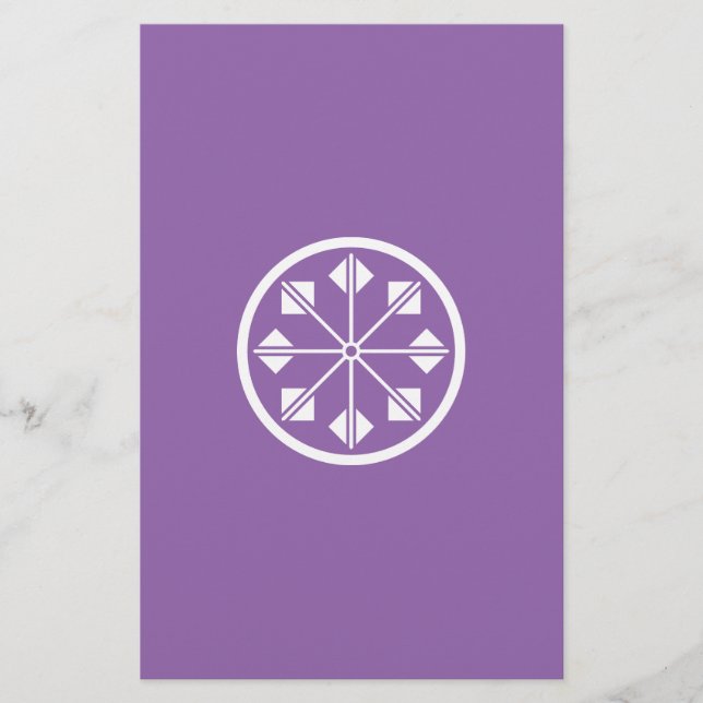 Shionada pinwheel stationery (Front)