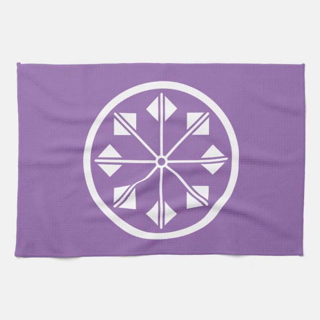 Shionada pinwheel tea towel (Horizontal)