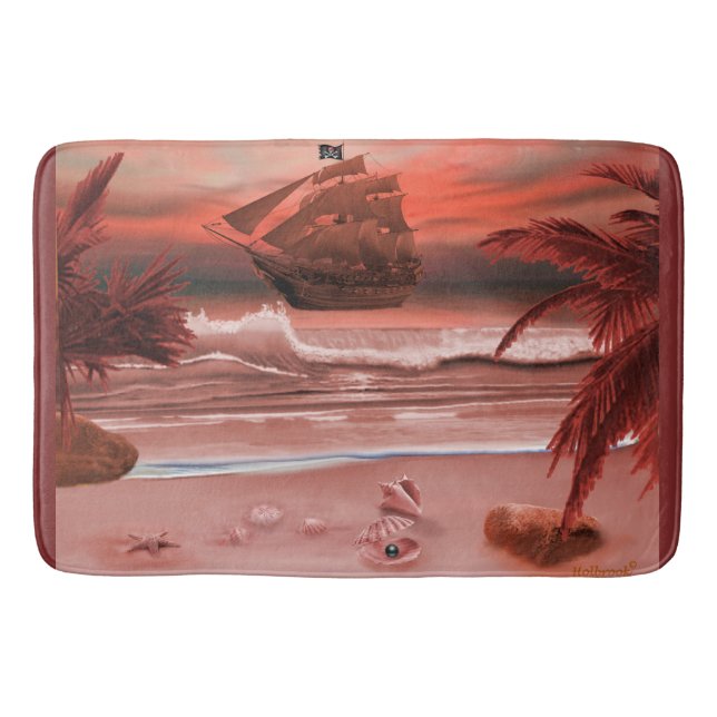 SHIP AHOY BATH MAT (Front)