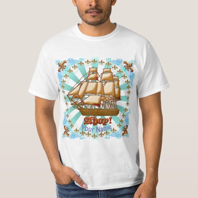 Ship Ahoy custom t-shirts (Front)