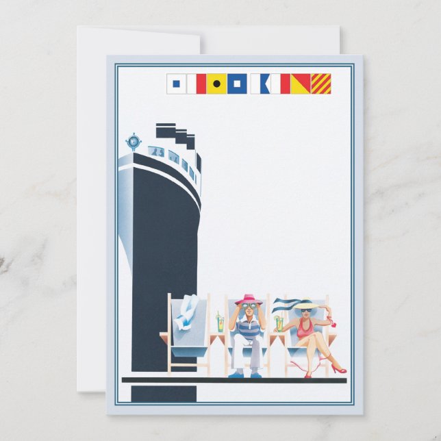 Ship Ahoy © Note Card (Front)