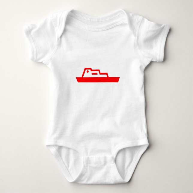 Ship Baby Bodysuit (Front)