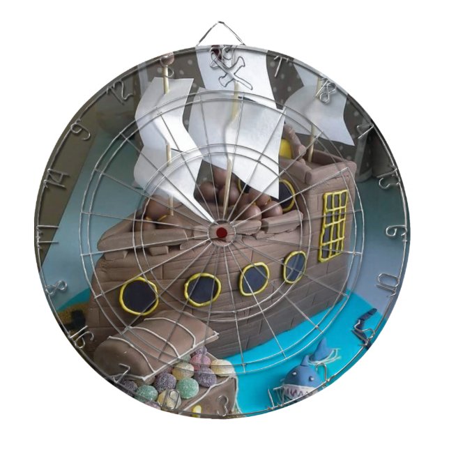 Ship cake 1 dartboard (Front)