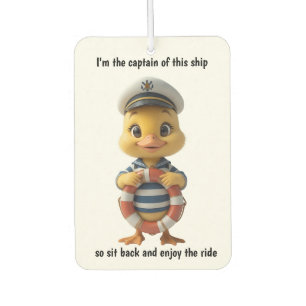 Ship Captian Car Air Freshener