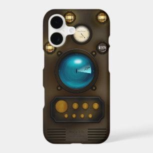 Ship Control Panel Sonar Steampunk Industrial Age