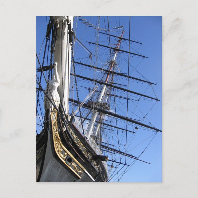 Ship (Cutty Sark) Postcard (Front)
