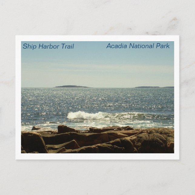 Ship Harbour Trail Postcard (Front)