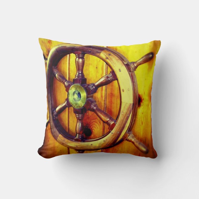 Ship Helm Pillow (Front)