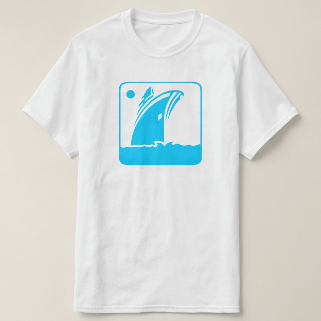 ship icon T-Shirt (Design Front)