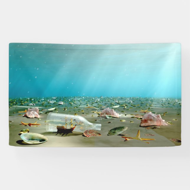 Ship-in-a-Bottle Wreck Banner (Horizontal)