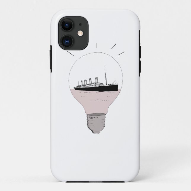 Ship in a light bulb Case-Mate iPhone case (Back)
