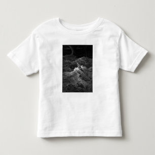 Ship in stormy sea toddler T-Shirt