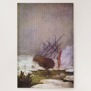 Ship in the Arctic Ocean – Caspar David Friedrich Jigsaw Puzzle