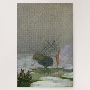 Ship in the Arctic Ocean – Caspar David Friedrich Jigsaw Puzzle